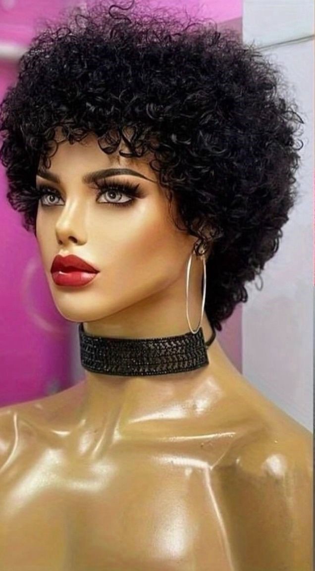 Perruque Afro Bouclée